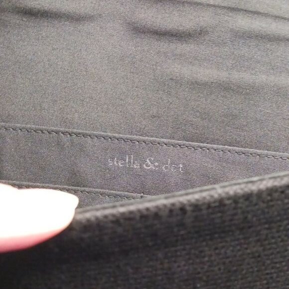 Stella & Dot Taj Clutch, Embroidered Aztec Pattern, Magnetic Snap‎ Closure Purse - Picture 7 of 11